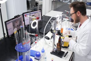 aula do curso de cervejeiro caseiro